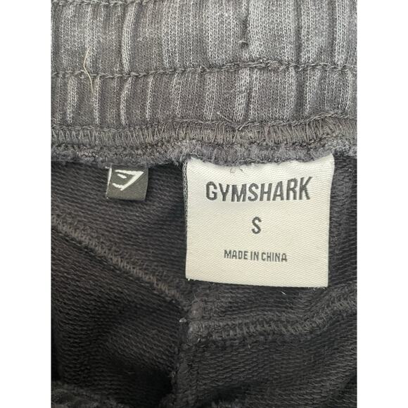 Gymshark Shorts Womens S Small Black Athletic Heavy Fleece Elastic Waist Gym - Picture 4 of 8
